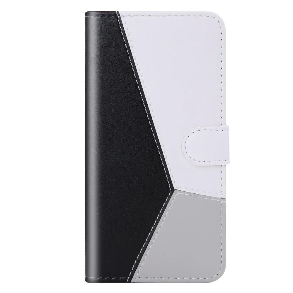 Leather Pastel Wallet Flip Case