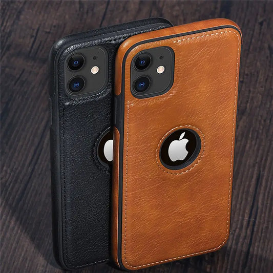 Leather iPhone case w/Lanyard