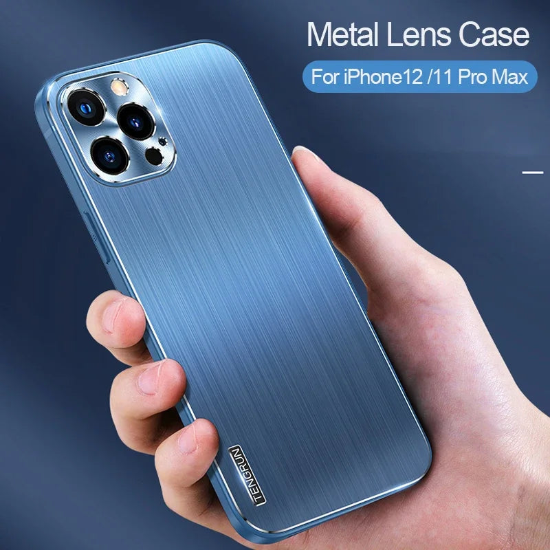Brushed Metal Iphone Case