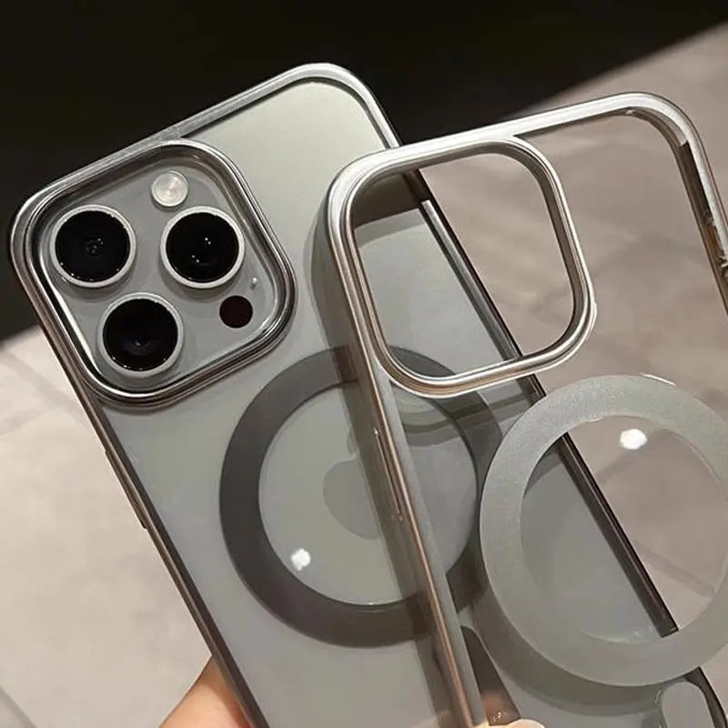 Titanium Clear MagSafe iPhone Case