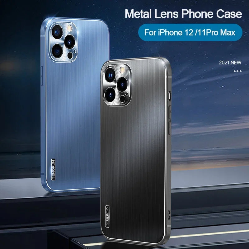Brushed Metal Iphone Case