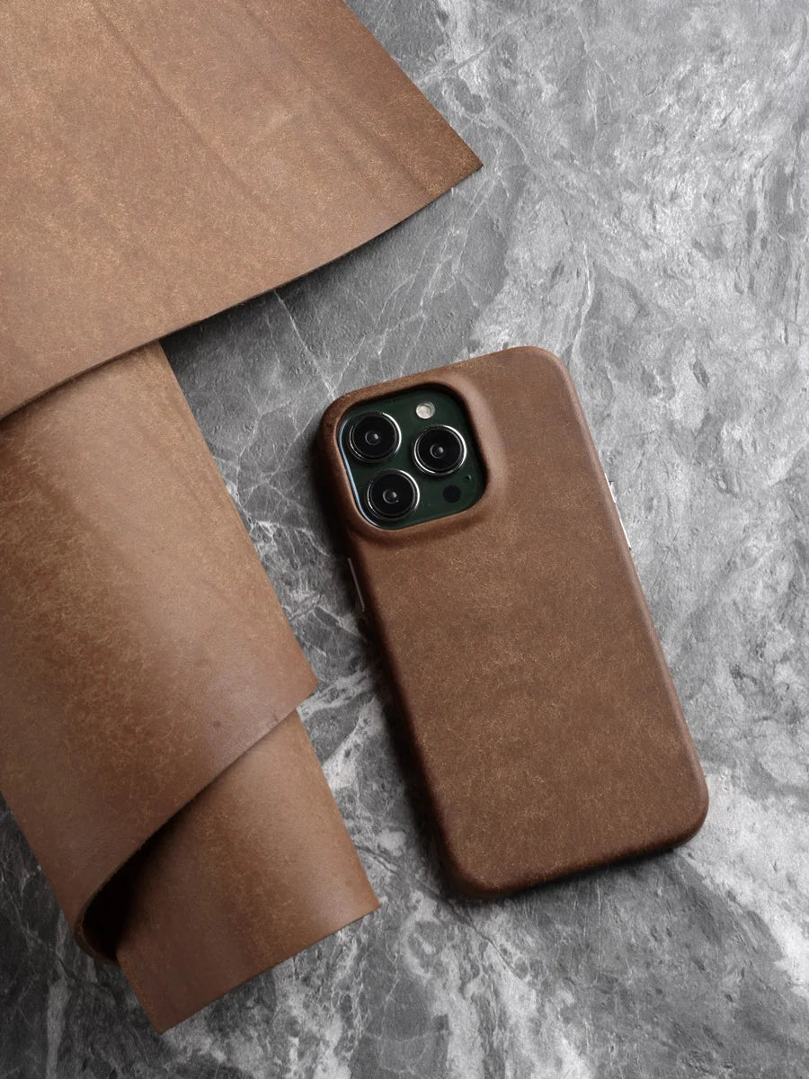 Magsafe Italian Pueblo Genuine Leather Case for iPhone 13/14